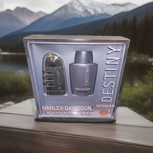 Harley Davidson Destiny Women Gift Pack 50 ml Perfume 125 ml Lotion New In Box